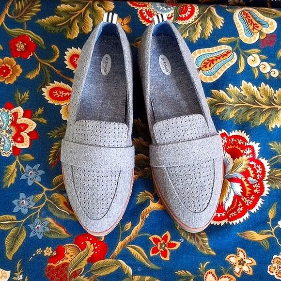 Dr. Scholl's Shoes - Dr.Scholl's Gray Wool Leisure Loafers!*